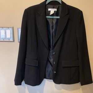 Black short blazer